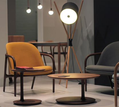 Shift Lamp Floor Lamp - LED Indoor Wood & Metal Design
