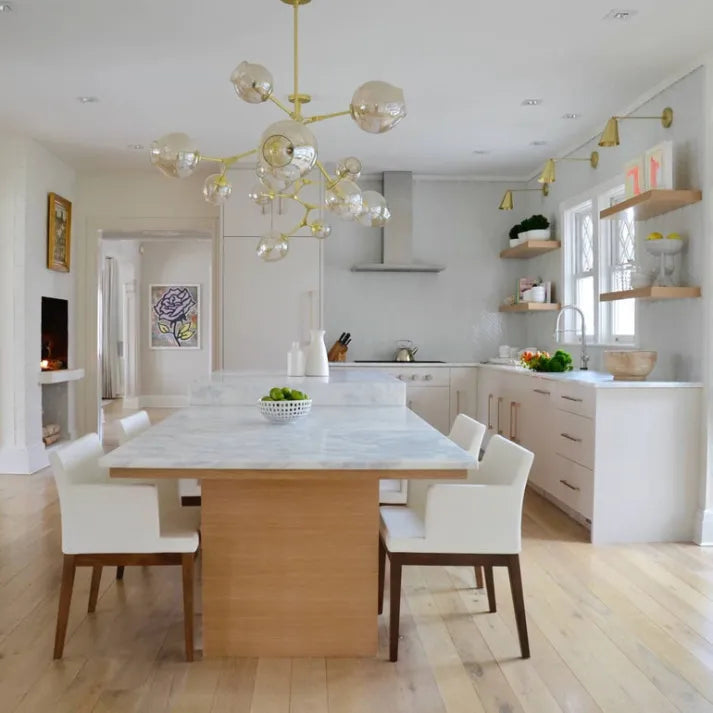 Bifurcation Bubble Glass Sputnik Chandelier - Modern Pendant