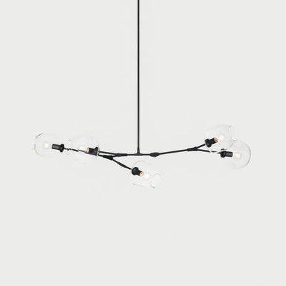 Bifurcation Bubble Glass Sputnik Chandelier - Modern Pendant