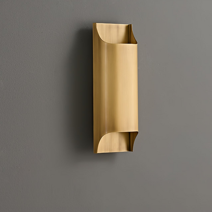 Leclerc Brass Wall Lamp LED Indoor Lighting Fixture Set of 2