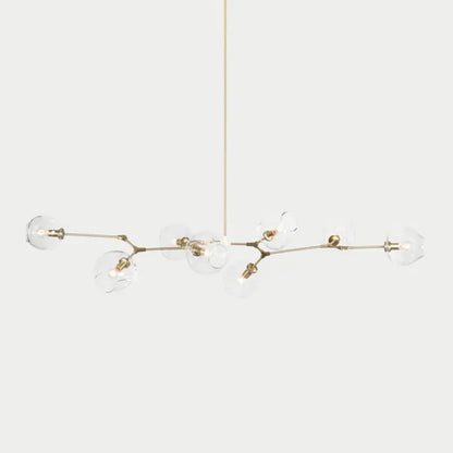Bifurcation Bubble Glass Sputnik Chandelier - Modern Pendant