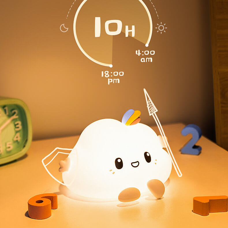 Modern Silicone Creative Cloud Design LED Night Light Lamp