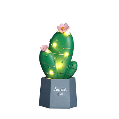 Kaktus Dream Star Light Resin Ornament Night Light Table Lamp