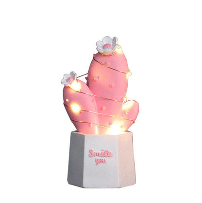 Kaktus Dream Star Light Resin Ornament Night Light Table Lamp