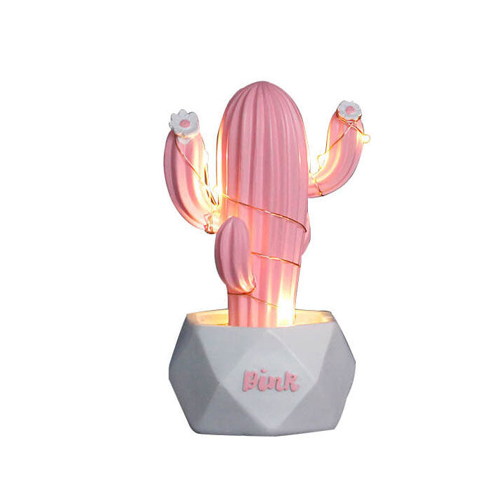 Kaktus Dream Star Light Resin Ornament Night Light Table Lamp
