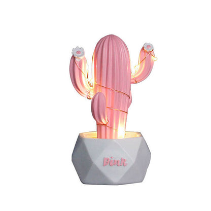 Kaktus Dream Star Light Resin Ornament Night Light Table Lamp