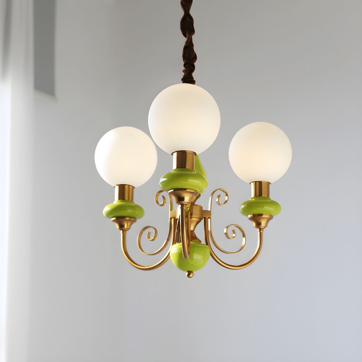 Modern Creative Art Onyx Chandelier - 3 or 5 Heads