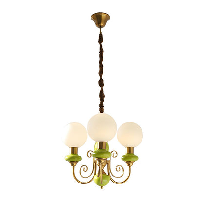 Modern Creative Art Onyx Chandelier - 3 or 5 Heads