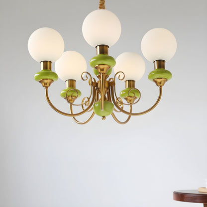 Modern Creative Art Onyx Chandelier - 3 or 5 Heads