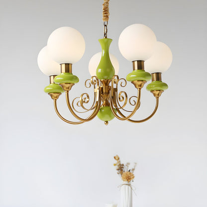 Modern Creative Art Onyx Chandelier - 3 or 5 Heads