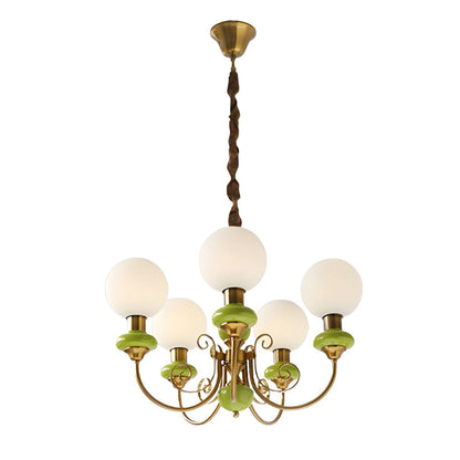 Modern Creative Art Onyx Chandelier - 3 or 5 Heads