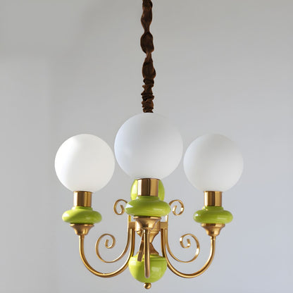 Modern Creative Art Onyx Chandelier - 3 or 5 Heads