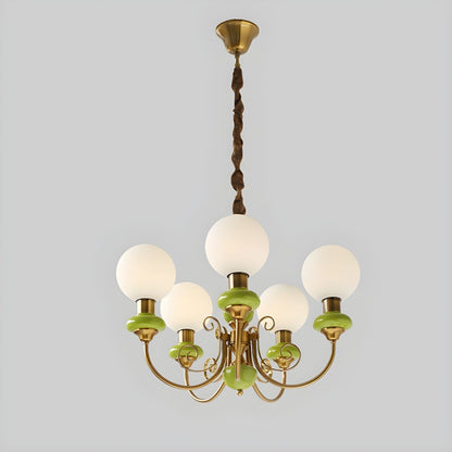 Modern Creative Art Onyx Chandelier - 3 or 5 Heads