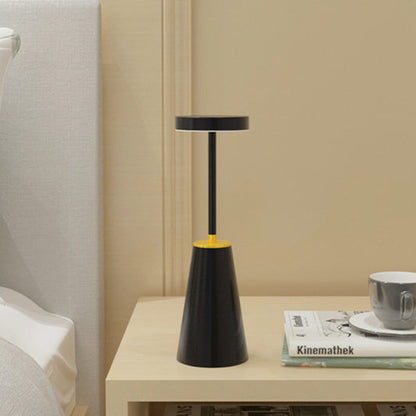 Modern Minimalist Cylindrical PC Iron LED Table Lamp for Living Room