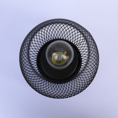 Modern Minimalist Battery Metal Glass 1-Light Table Lamp