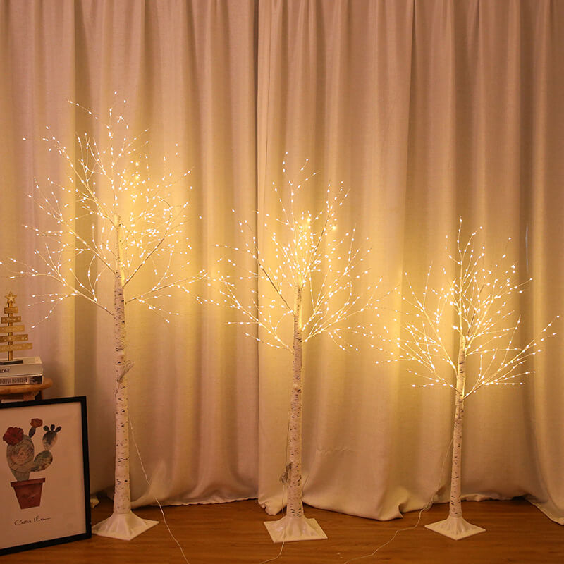 300 LED Copper Wire Fairy Lights USB Birch Tree Light