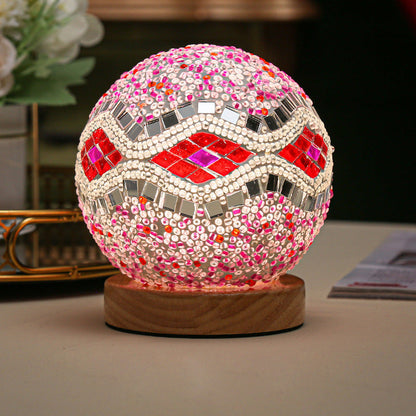 Sferische LED Dimmable Bohemian Table Lamp - Glowzel