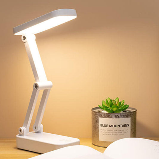 Foldable Solar Dimmable LED Desk Lamp with Eye Protection