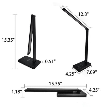 Foldable Wireless Rechargeable LED Eye Protection Reading Desk Lamp