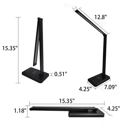 Foldable Wireless Rechargeable LED Eye Protection Reading Desk Lamp