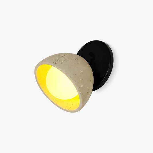 Tranquil Travertine Wall Light LED Sconce for Indoor Use
