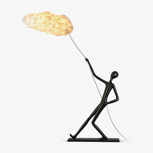 Atlas Cloud Sculpture Floor Lamp - LED Indoor Lighting