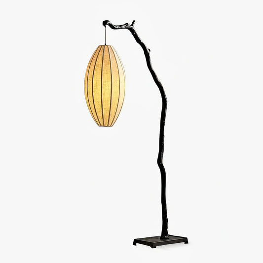 Tree Lantern Sculpture Floor Lamp - LED Indoor Lighting