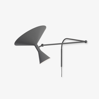 Marseille Plug-in Wall Light with Adjustable Arm and LED