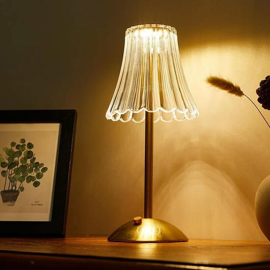 Vintage-Design Wireless Table Lamp with Warm Light LED