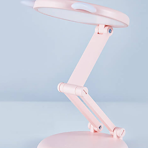Kreative Katzenohr Pink Foldable LED Desk Lamp for Eye Care