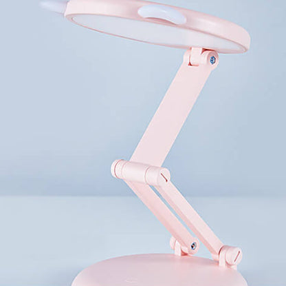 Kreative Katzenohr Pink Foldable LED Desk Lamp for Eye Care