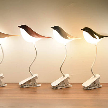 Kreative Vogel Clip USB LED Night Light Table Lamp