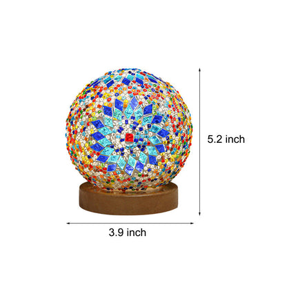 Sferische LED Dimmable Bohemian Table Lamp - Glowzel