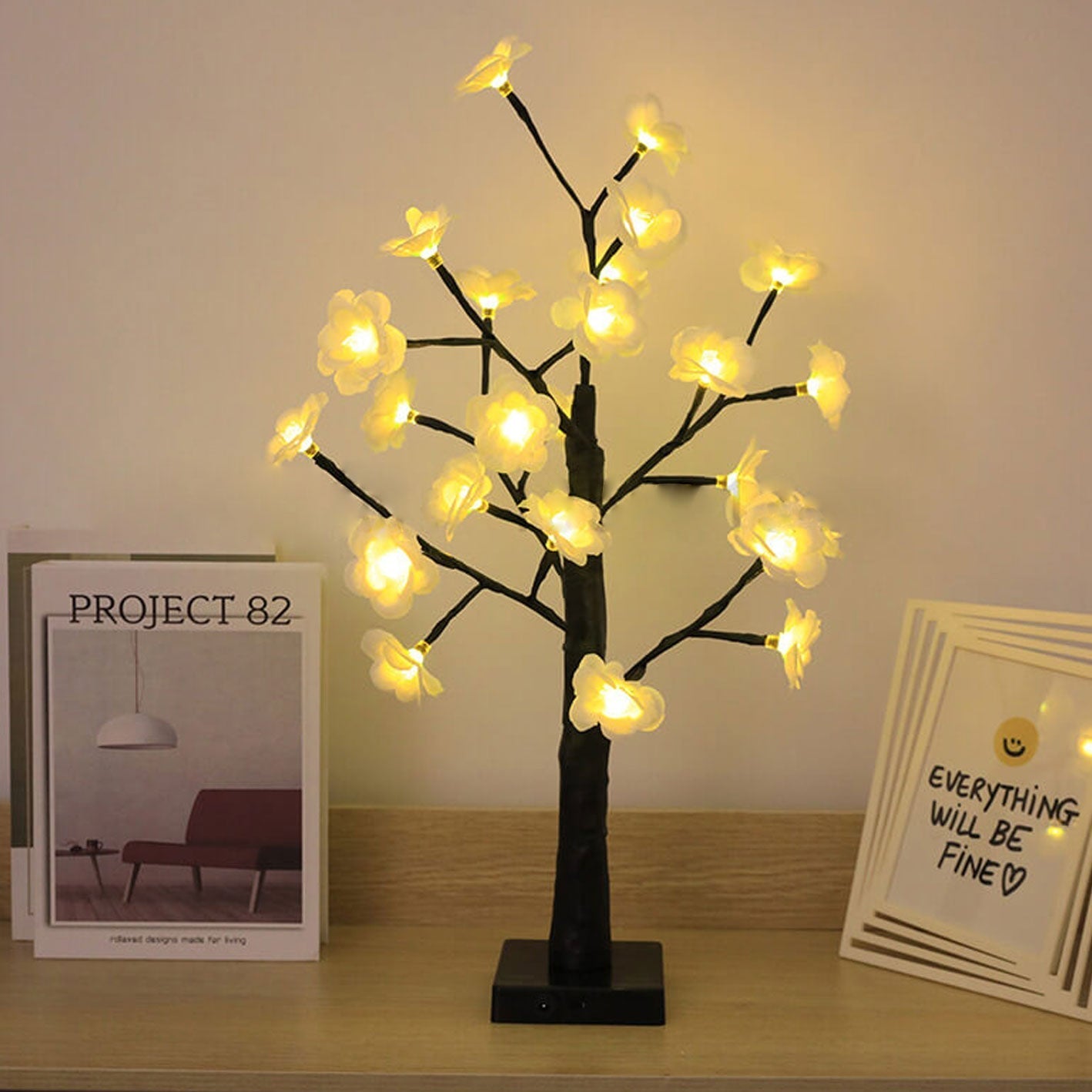 Kreative Simulation Tree Light LED Decorative Table Lamp