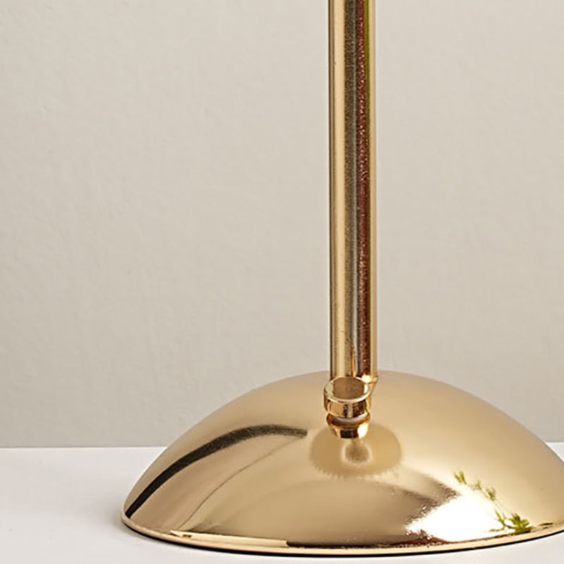 Contemporary Scandinavian Rechargeable Cone LED Table Lamp for Bedroom