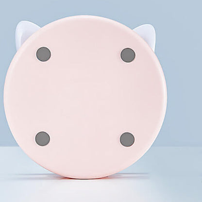 Kreative Katzenohr Pink Foldable LED Desk Lamp for Eye Care