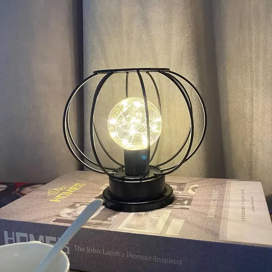 FestiveGlow - Dimmable LED Table Lamp with Star Design