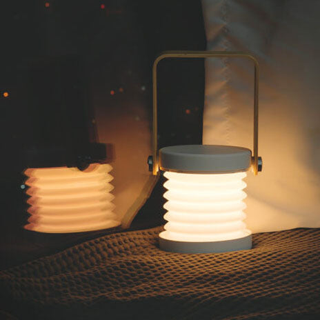 Portable LED Lantern Night Light - Creative Foldable Table Lamp