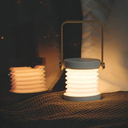 Portable LED Lantern Night Light - Creative Foldable Table Lamp