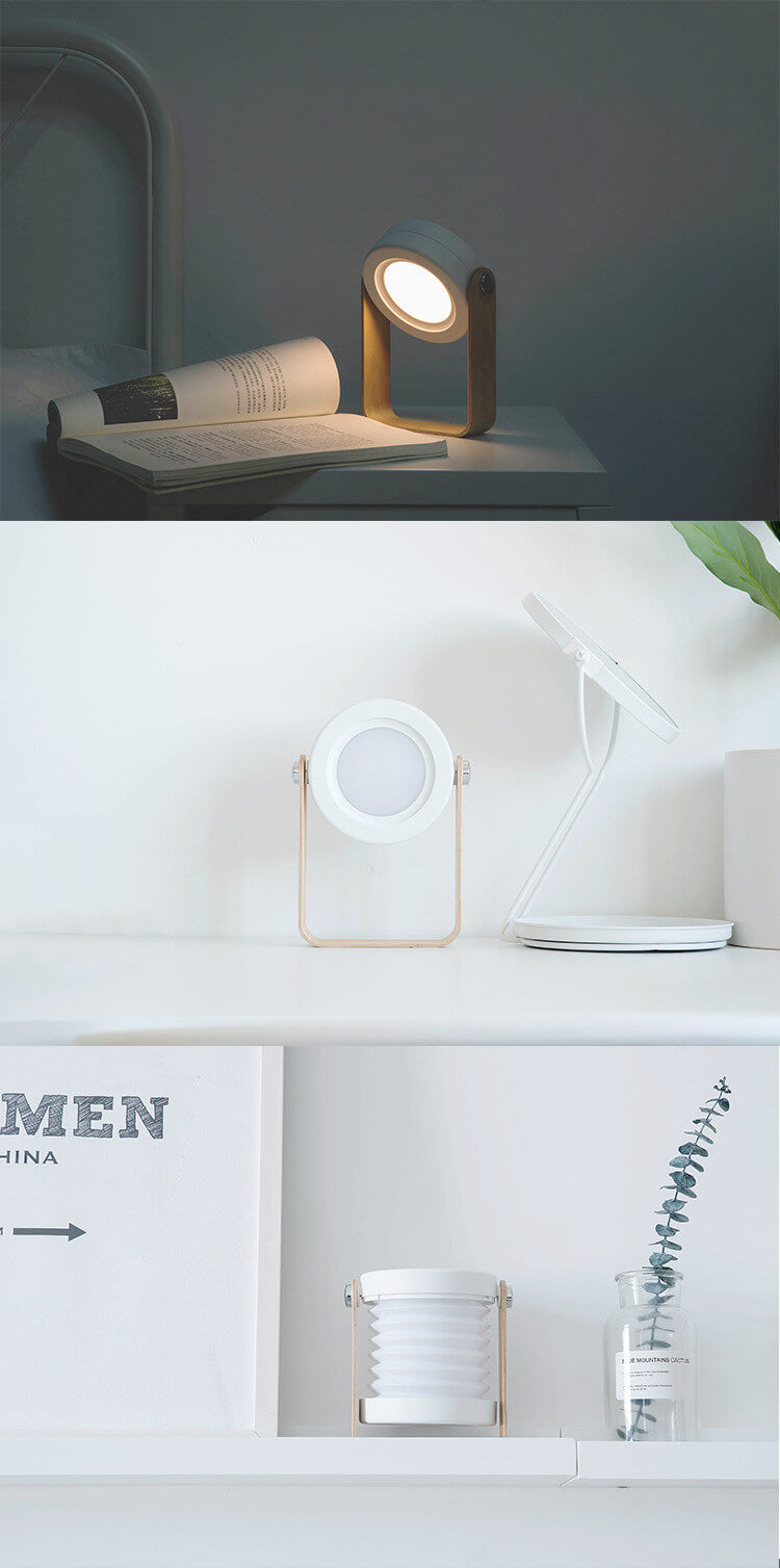 Portable LED Lantern Night Light - Creative Foldable Table Lamp