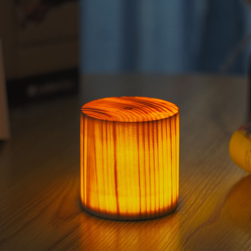 Holz LED Touch Table Lamp for Bedroom Nightstand