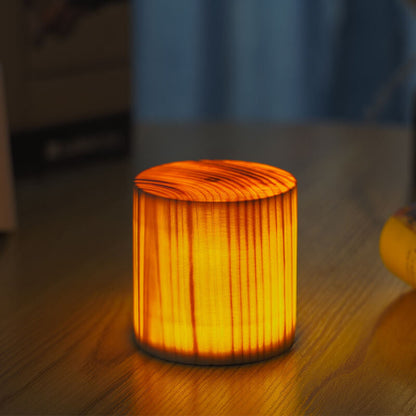 Holz LED Touch Table Lamp for Bedroom Nightstand
