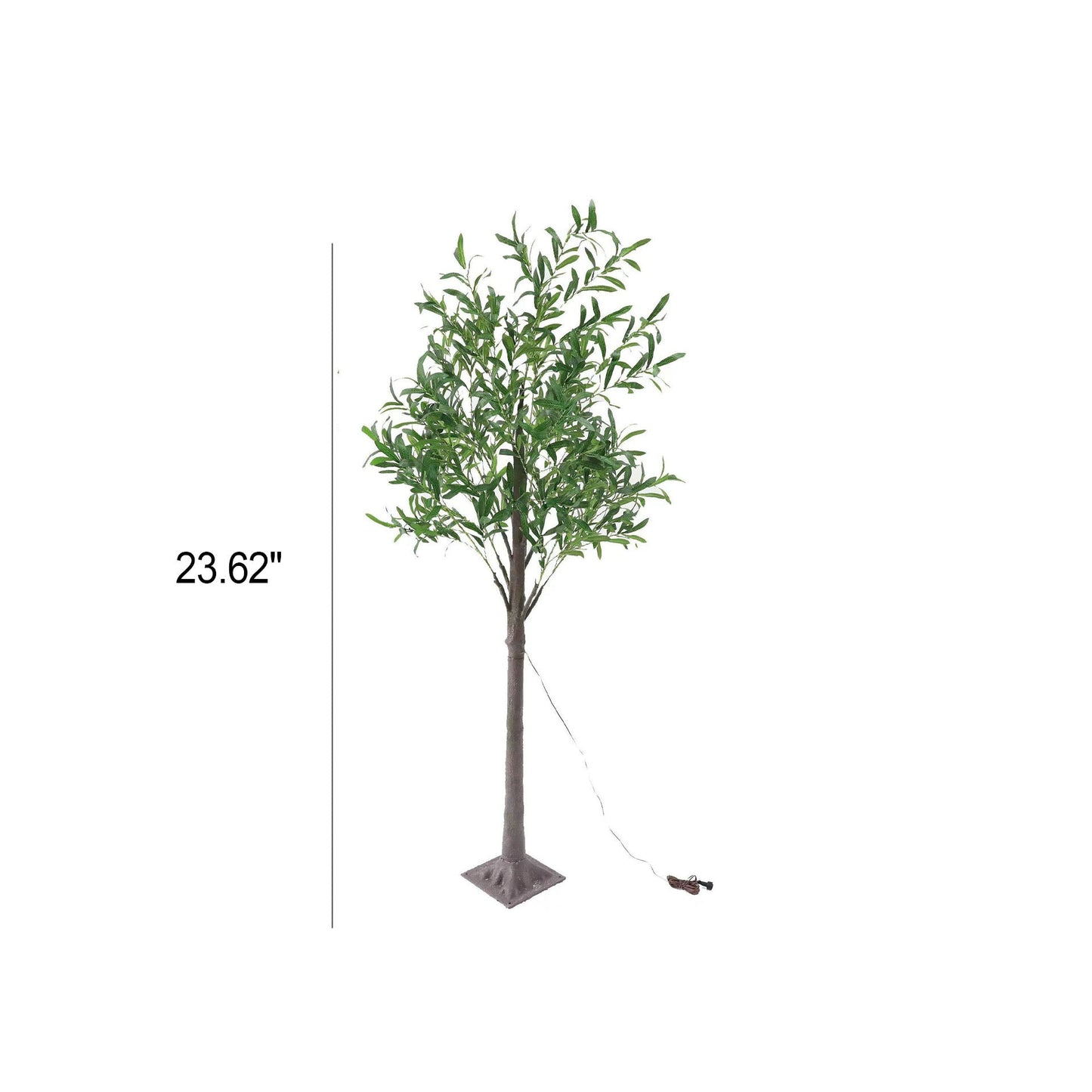 Moderne Creative Olive Leaf LED Simulation Plant Light