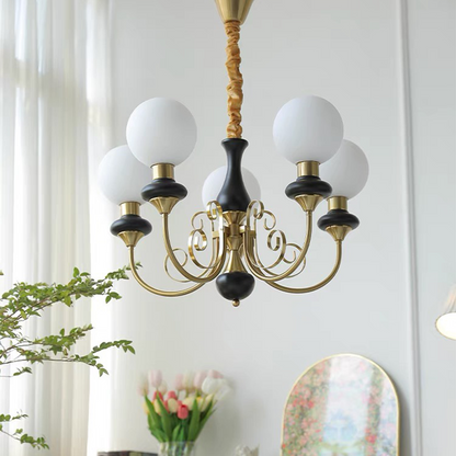 Modern Creative Art Onyx Chandelier - 3 or 5 Heads