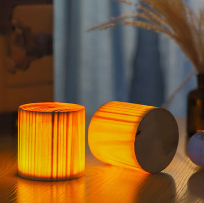 Holz LED Touch Table Lamp for Bedroom Nightstand