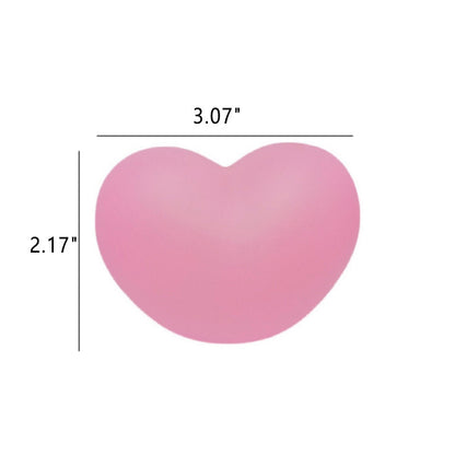 Moderne Silicone Creative Heart LED Night Light Table Lamp