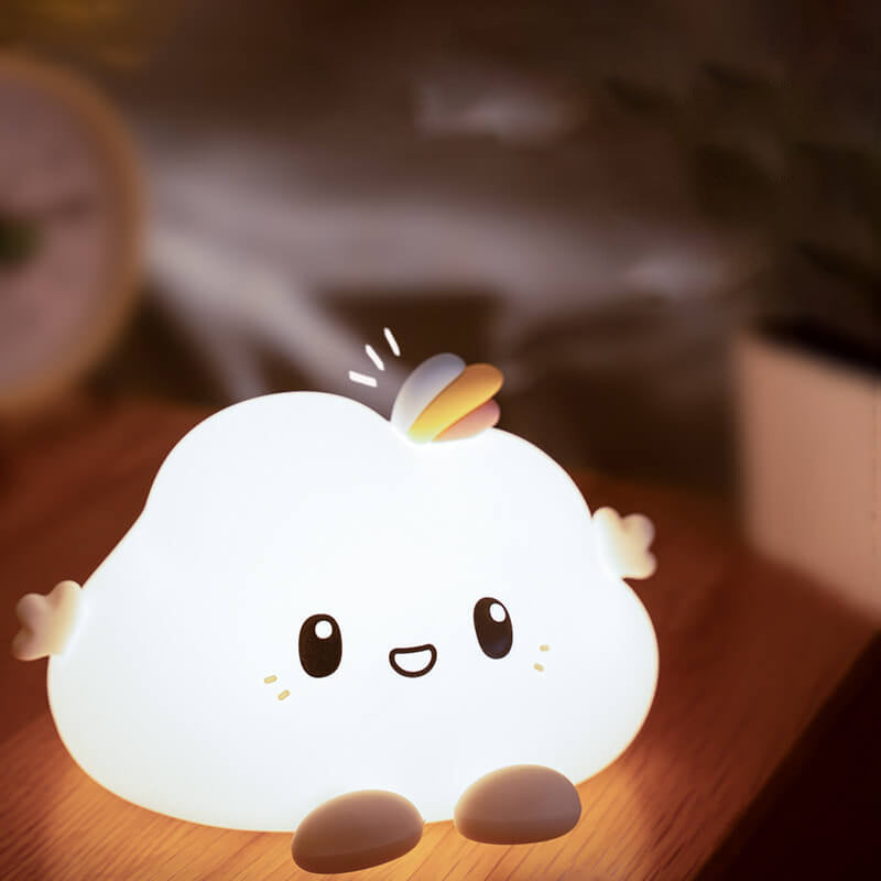 Modern Silicone Creative Cloud Design LED Night Light Lamp