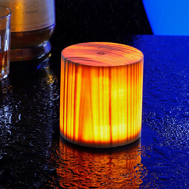 Holz LED Touch Table Lamp for Bedroom Nightstand
