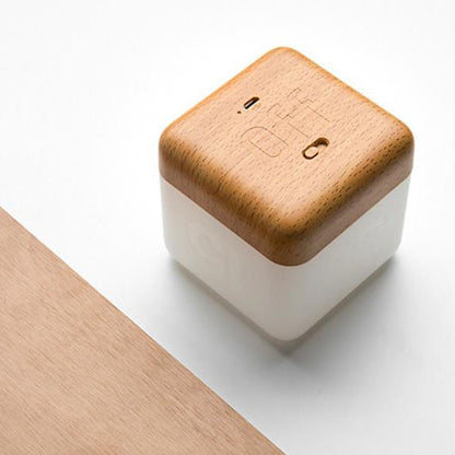 Modern Magic Cube Timer Night Light USB Rechargeable LED Lamp