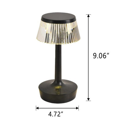 Kreative Kristall-Pilz LED Night Light Table Lamp